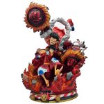 Figuras One Piece Luffy Gear 4 Gum-Gum Organ Gun