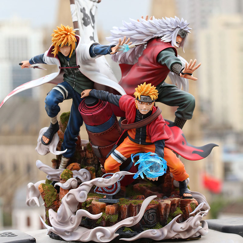 Figuras Naruto Jiraya Minato