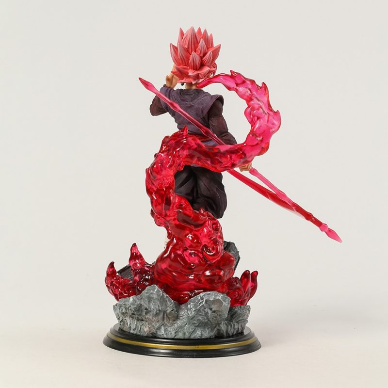 Figuras Dragon Ball Goku Black Zamasu Rose Super Saiyan - Imagen 3