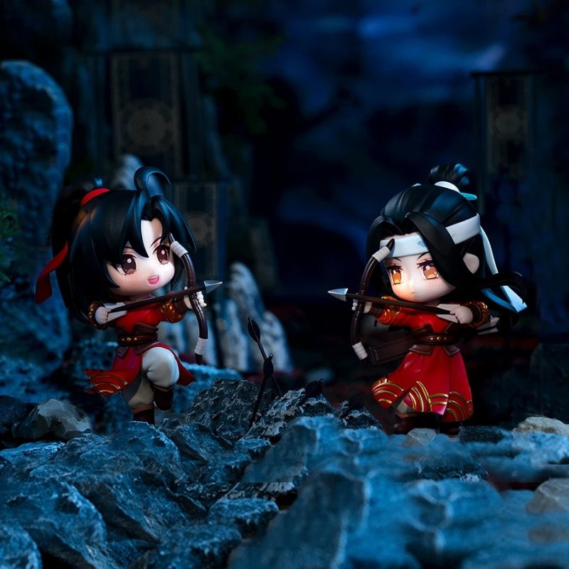 Figuras Mo Dao Zu Shi Wei Wuxian Lan Wangji 8cm