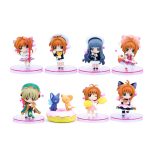 Figurita Cardcaptor Sakura 8 Piezas Cute