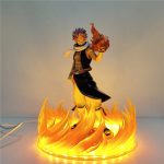 Figuras Natsu Dragnir Figur LED Fairy Tail