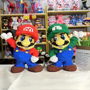 Dúo legendario: Mario y Luigi a tamaño real