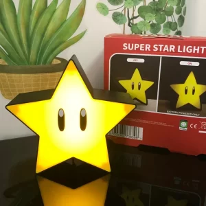 Luz nocturna Super Mario Star