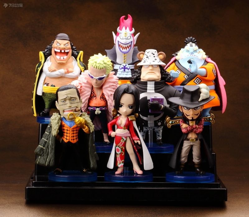 Set Figuras One Piece Shichibukai 7 en 1 – Figuras Manga de Colección 10 cm PVC - Imagen 2