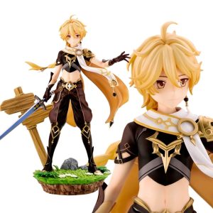 Figura Genshin Impact – Traveler (20 cm, PVC de alta calidad)
