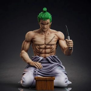 Figura One Piece Roronoa Zoro Wano – Figura Manga de Colección 13 cm PVC