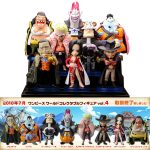 Set Figuras One Piece Shichibukai 7 en 1 – Figuras Manga de Colección 10 cm PVC