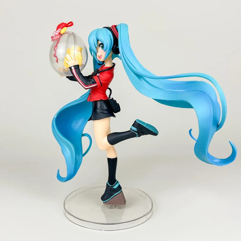 Figura Hatsune Miku – Gambling School (22 cm, PVC de alta calidad) - Imagen 3