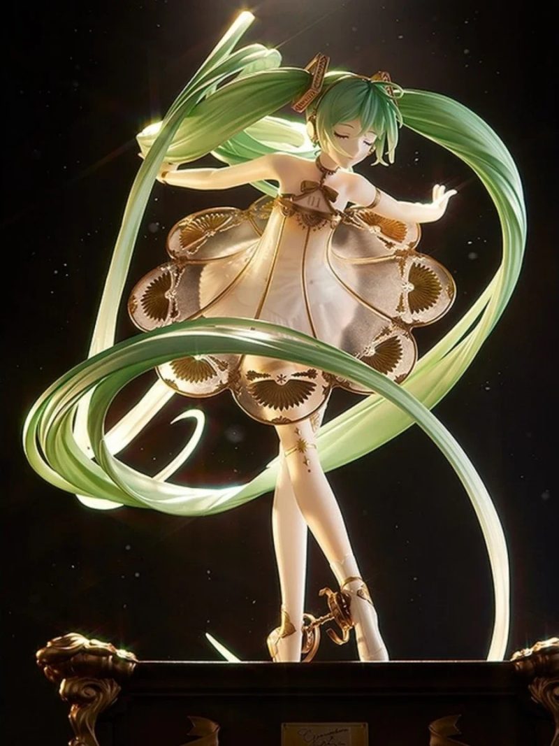 Figura Hatsune Miku – Decoración Kawaii (34 cm, PVC de alta calidad) - Imagen 4