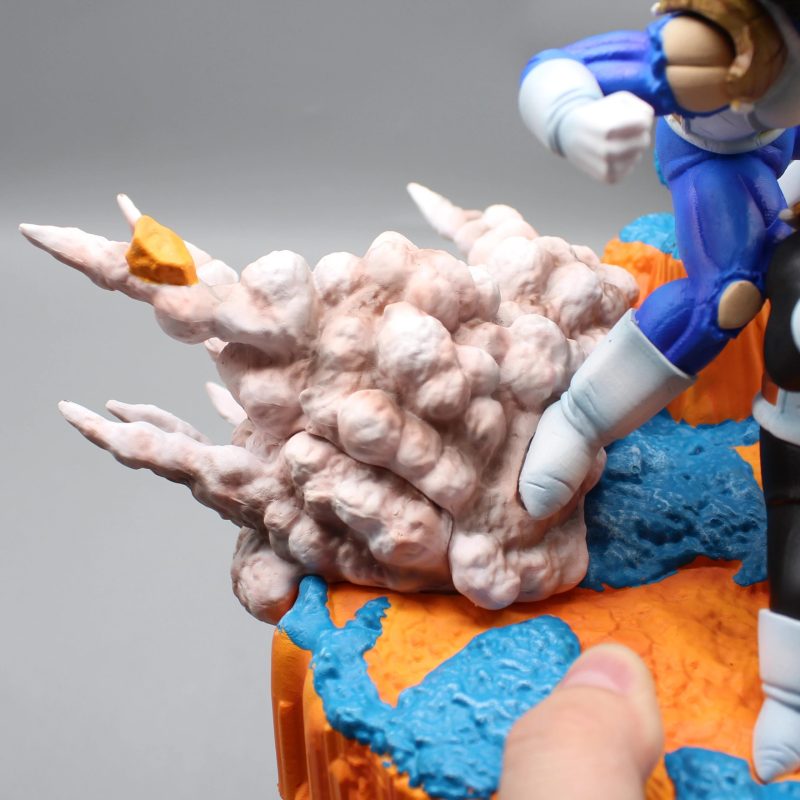 Figurine Dragon Ball Vegeta vs Averti Do 21 cm – PVC Colección Anime - Imagen 20