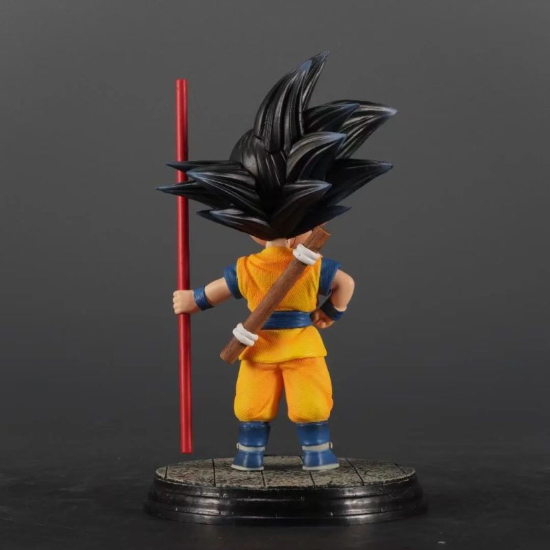 Mini Figura Dragon Ball Son Goku – Figura Anime de Colección 18 cm PVC - Imagen 4