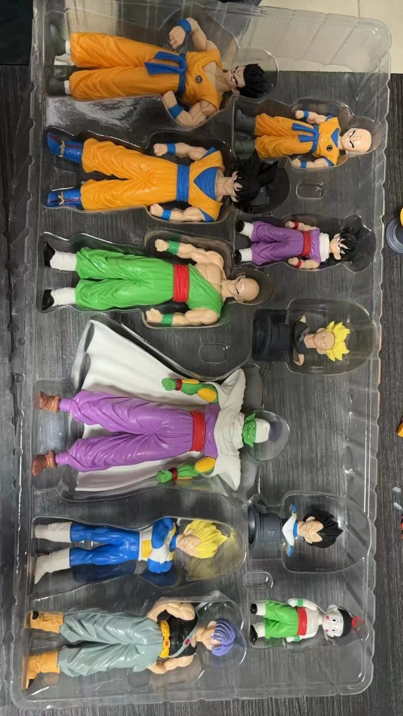 Set Figuras Dragon Ball Heroes – Goku, Vegeta, Gohan, Trunks, Piccolo 28 cm PVC - Imagen 12