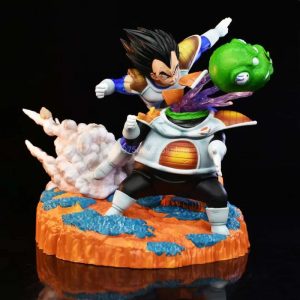 Figurine Dragon Ball Vegeta vs Averti Do 21 cm – PVC Colección Anime
