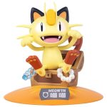 Figura Pokémon Meowth – Figurita de Colección Anime 10 cm PVC