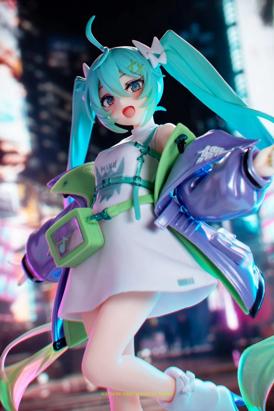 Figura Hatsune Miku – Pom Pom Girl (19 cm, PVC de alta calidad) - Imagen 4