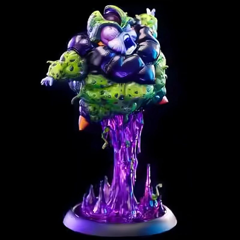 Figura Dragon Ball Cell – The End of the Cell Game 14 cm PVC - Imagen 2