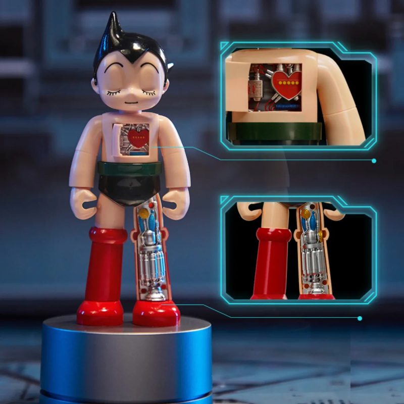 Figura Astro Boy Tron Model & Dr. Ochanomizu (30 cm, PVC de alta calidad) - Imagen 2