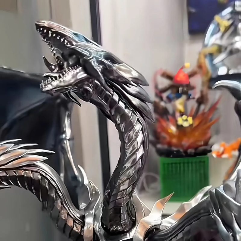 Figura Yu-Gi-Oh! Dragón Blanco de Ojos Azules Bl192 – Figura de Colección 25 cm PVC - Imagen 5