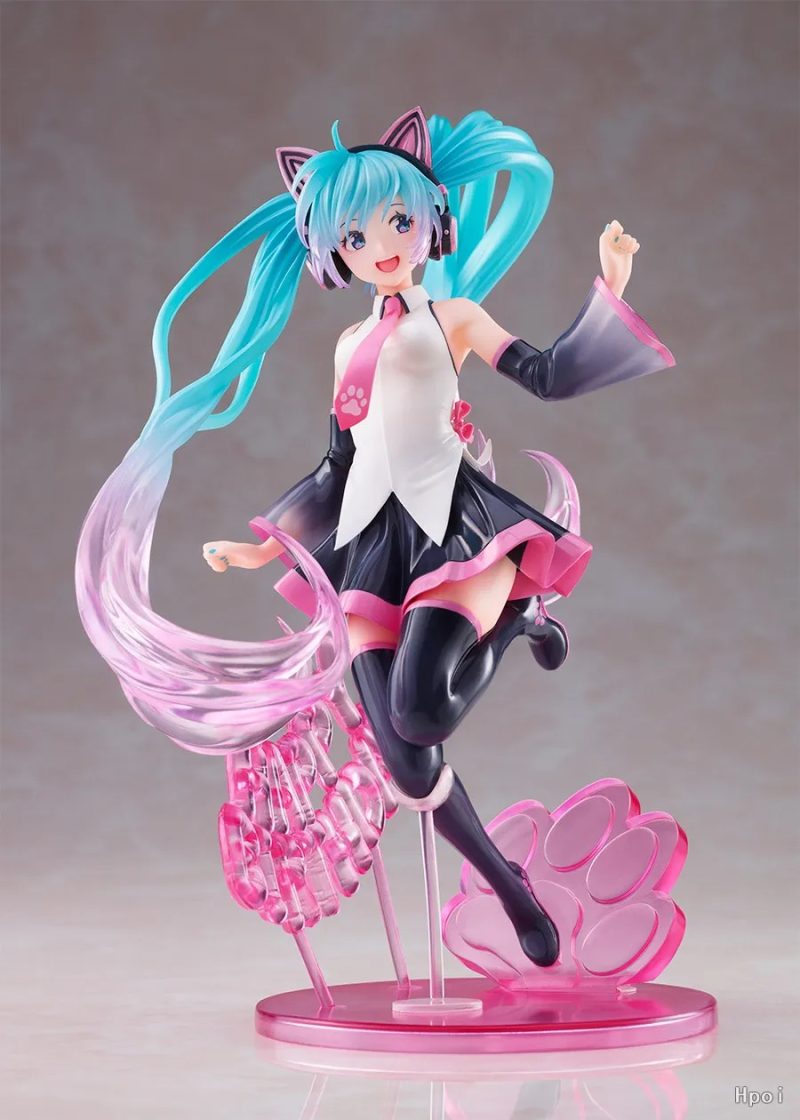 Figura Hatsune Miku – Manga Kawaii (23 cm, PVC de alta calidad) - Imagen 3