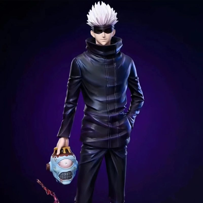 Figura Jujutsu Kaisen Satoru Gojo vs Jogo – Figura Manga de Colección 33 cm PVC - Imagen 2