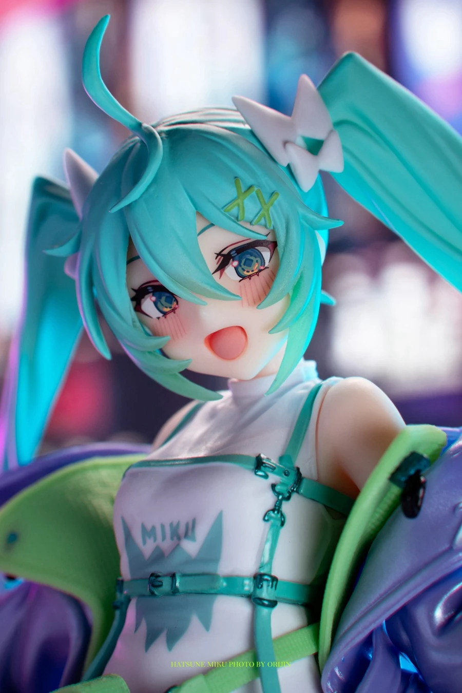 Figura Hatsune Miku – Pom Pom Girl (19 cm, PVC de alta calidad) - Imagen 2