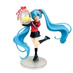 Figura Hatsune Miku – Gambling School (22 cm, PVC de alta calidad)
