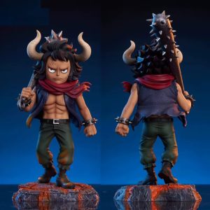 Figura One Piece Kaido Infancia Wano – Figura Manga de Colección 24 cm PVC