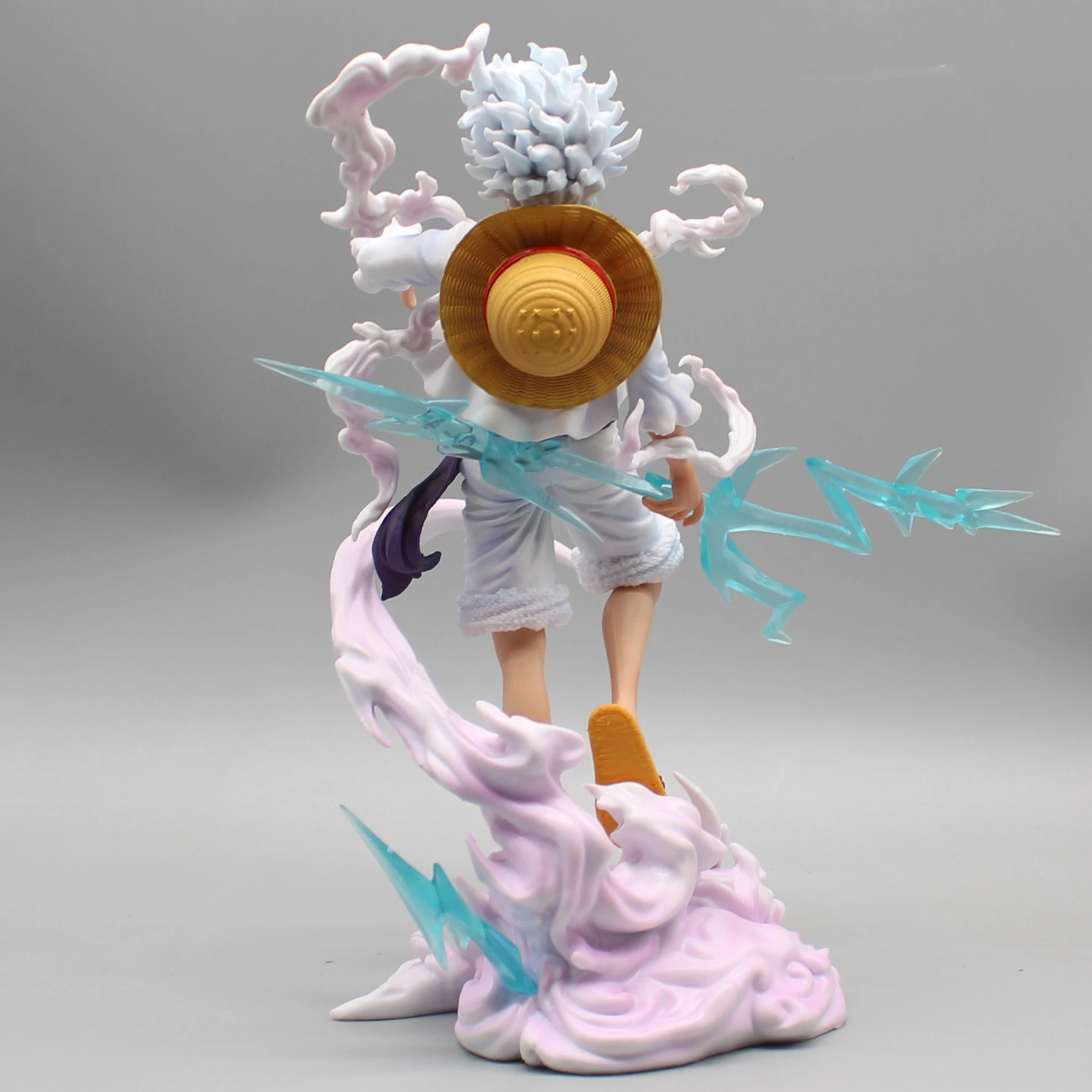 Figura One Piece – Monkey D. Luffy Gear 5 Transformación (16 cm, PVC de alta calidad) - Imagen 4