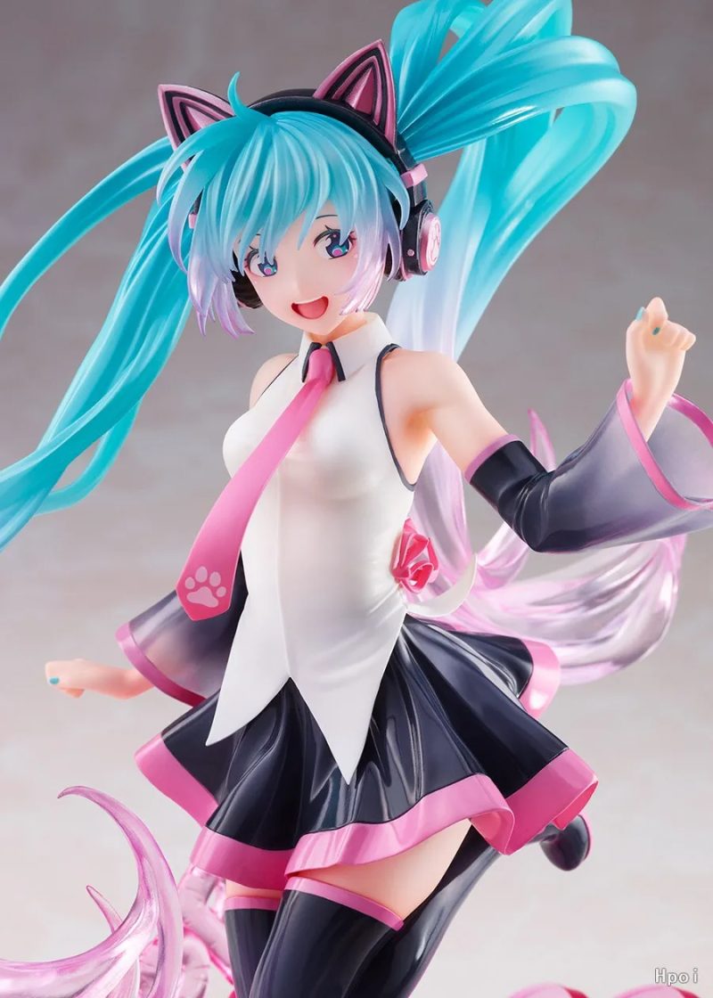 Figura Hatsune Miku – Manga Kawaii (23 cm, PVC de alta calidad) - Imagen 2