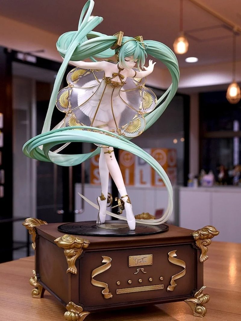 Figura Hatsune Miku – Decoración Kawaii (34 cm, PVC de alta calidad) - Imagen 3