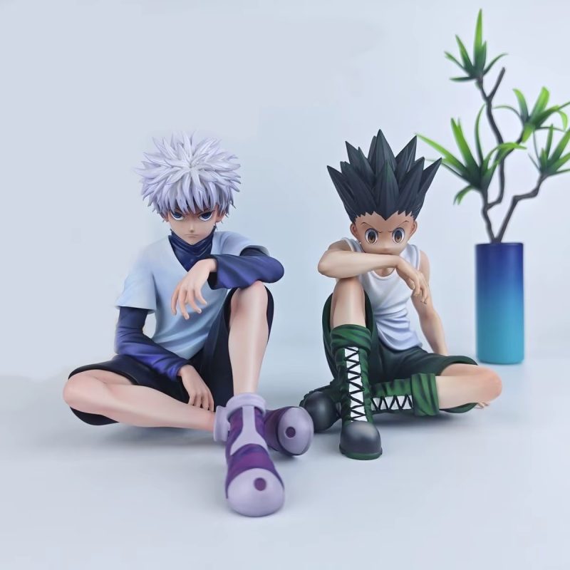 Figura Hunter x Hunter – Killua Zoldyck & Gon Freecss 10 cm | Modelo Coleccionista en PVC - Imagen 5