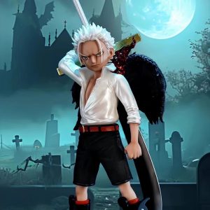 Figura One Piece – S-Hawk Vegapunk Arc Egghead (28 cm, PVC de alta calidad)