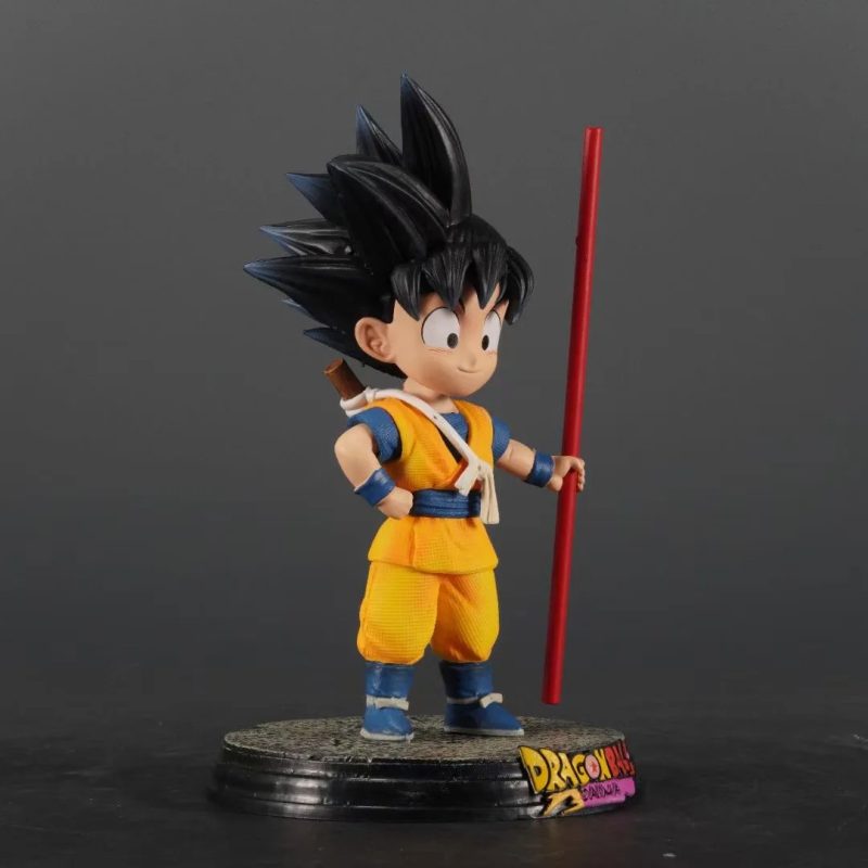 Mini Figura Dragon Ball Son Goku – Figura Anime de Colección 18 cm PVC - Imagen 3