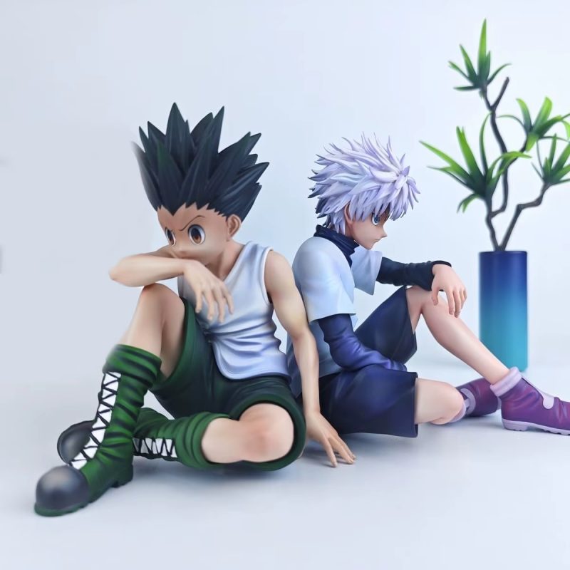 Figura Hunter x Hunter – Killua Zoldyck & Gon Freecss 10 cm | Modelo Coleccionista en PVC - Imagen 4