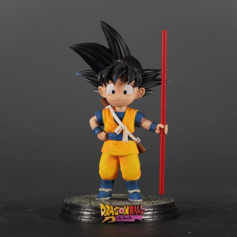 Mini Figura Dragon Ball Son Goku – Figura Anime de Colección 18 cm PVC - Imagen 2