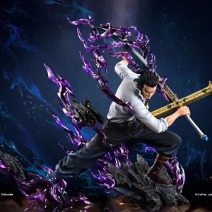 Figura Dracule Mihawk de One Piece - El Espadachín más Grande del Mundo (30cm)