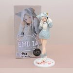 Figura Emilia Re:ZERO – Figurita de Colección Anime 22 cm PVC