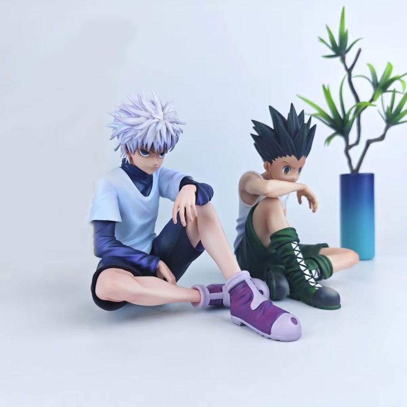 Figura Hunter x Hunter – Killua Zoldyck & Gon Freecss 10 cm | Modelo Coleccionista en PVC - Imagen 6