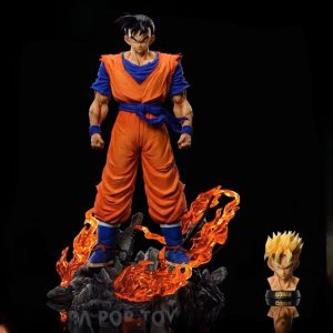 Figura Dragon Ball Z – Future Gohan 30 cm | Doble Cabeza Super Saiyan – Edición PVC con Caja