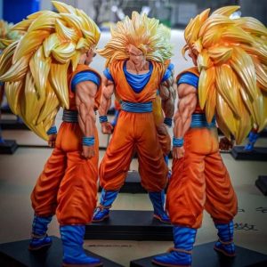 Figura Dragon Ball Z Goku Super Saiyan 3 – 34 cm – Edición Colección PVC