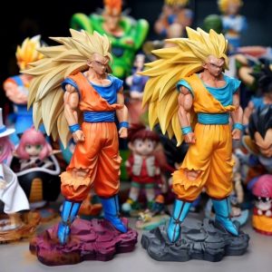 Figura Dragon Ball Z Goku Super Saiyan 3 – 28 cm – Doble Color