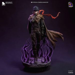Figura Solo Leveling – Sung Jinwoo (Abrigo y Sombras) 15 cm Sin Pintar