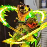 Figura One Piece Roronoa Zoro 30 cm – Ataque Relámpago Santoryu con Efectos LED