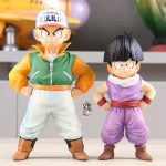 Figuras Dragon Ball Z Krillin & Gohan Niños – 15,5 cm y 13 cm – Saga Namek PVC