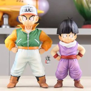 Figuras Dragon Ball Z Krillin & Gohan Niños – 15,5 cm y 13 cm – Saga Namek PVC