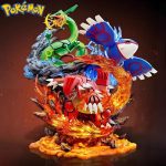 Figura Pokémon Legendarios 35 cm – Groudon, Kyogre y Rayquaza – Edición Colección