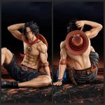 Figura One Piece Portgas D. Ace 12 cm – Pose Sentada Relajada PVC