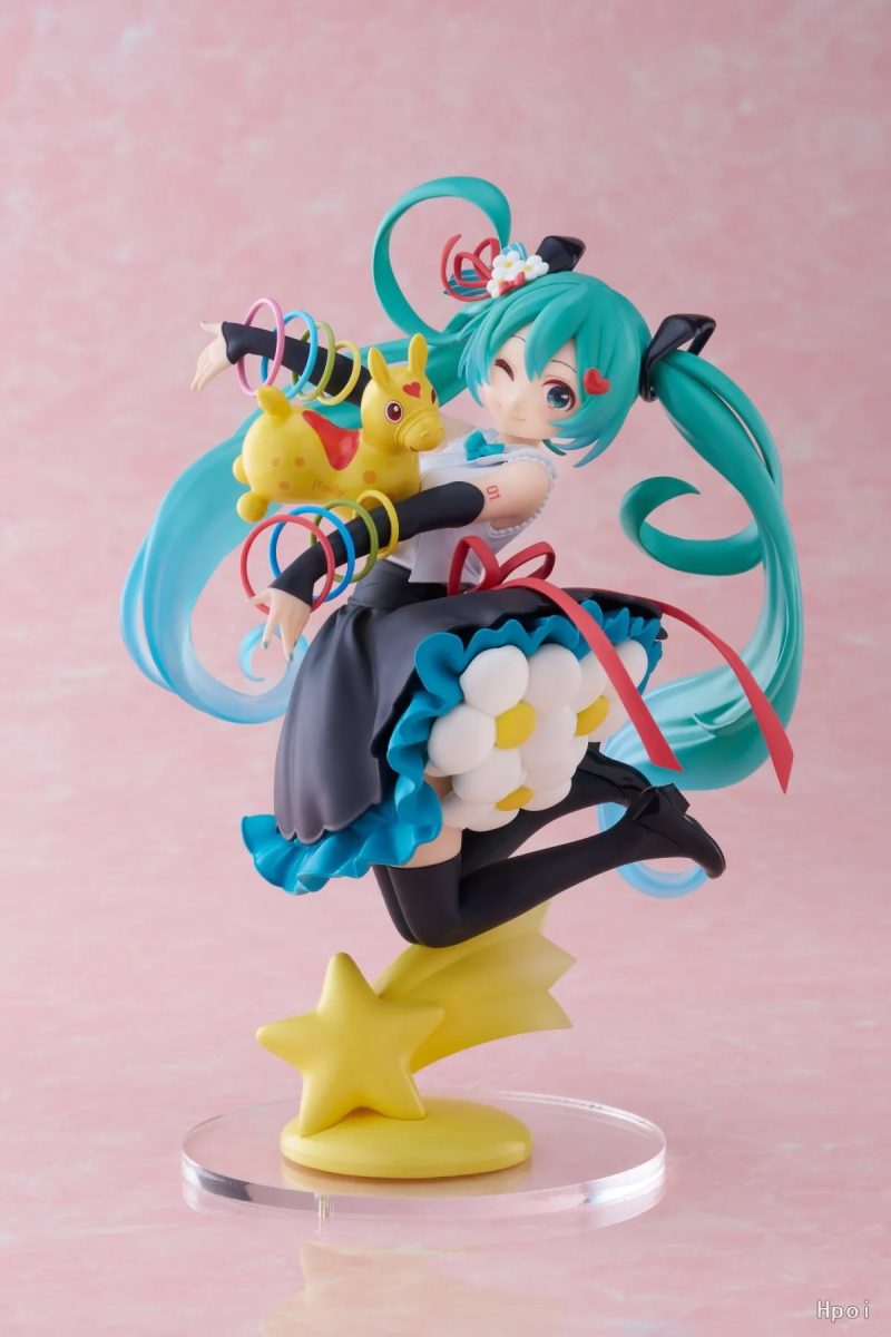 Figura Hatsune Miku × Rody – Piapro Merci 39 – 19 cm | Explosión de Colores y Fantasía - Imagen 4