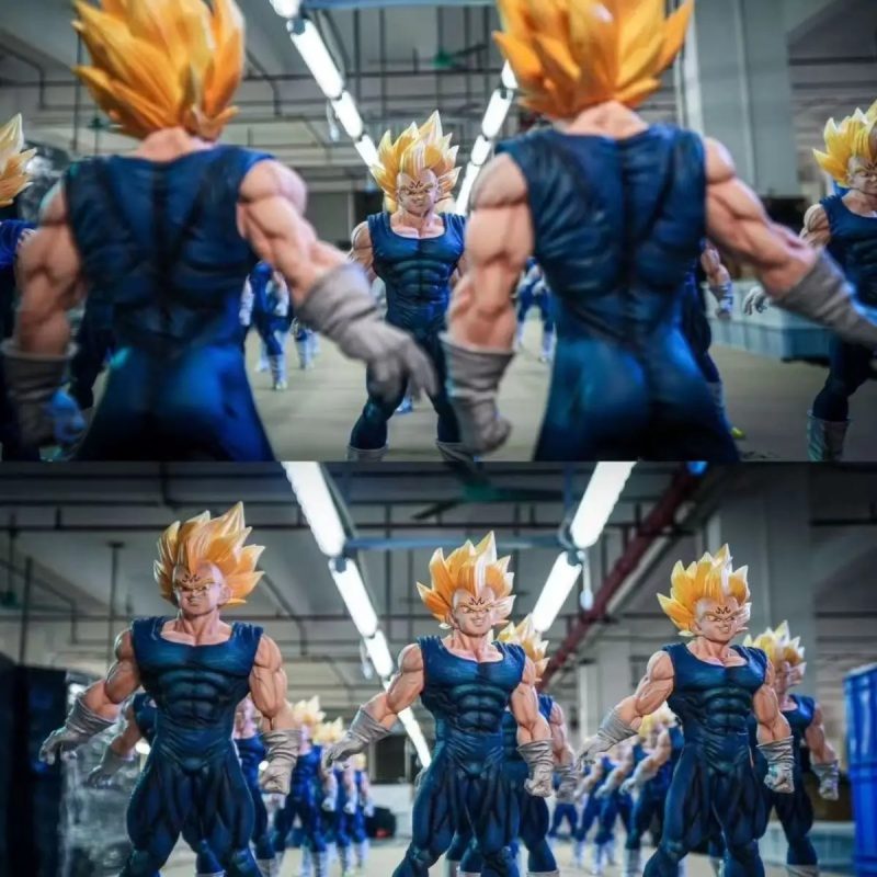 Figura Dragon Ball Z Vegeta Majin 27,5 cm – Super Saiyan con Sello Babidi PVC - Imagen 5